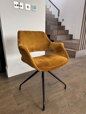 Modern velvet swivel for sale  WOKING