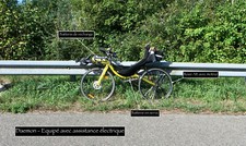 Vélo couché assistance d'occasion  Grenoble-