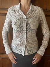 Camicia pizzo nuova usato  Camaiore