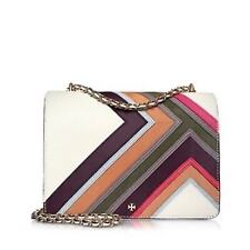 Bolsa de ombro Tory Burch Robinson listrada couro saffiano branca tiracolo nova sem etiquetas, usado comprar usado  Enviando para Brazil