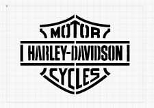Harley davidson stencil usato  Spedire a Italy