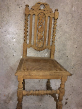 Chaises cannées chêne d'occasion  Issigeac