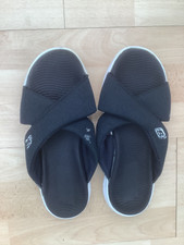 Skechers blue slider for sale  MANCHESTER