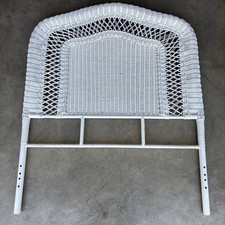 Vintage white wicker for sale  Salinas