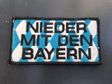 Anti bayern aufnäher gebraucht kaufen  Dillenburg