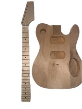 Usado, Kit de corpo e pescoço para guitarra elétrica estilo Sapele sem acabamento Telecaster comprar usado  Enviando para Brazil