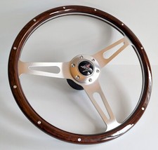 Usado, Volante serve para Corvette C3 madeira prata vintage Chevrolet 1969 - 1983 comprar usado  Enviando para Brazil