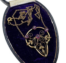 Edwardian antique necklace for sale  Hartsdale