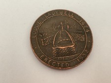 Masonic penny token for sale  ALVA