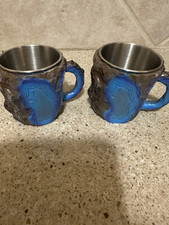 Canecas de café de cristal mineral tipo resina com alça caneca suco novo sem caixa conjunto de duas comprar usado  Enviando para Brazil