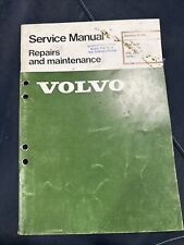 Eixo traseiro Volvo 240 260 manual de serviço TP 11556/2 comprar usado  Enviando para Brazil