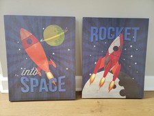 Rocket art wall for sale  Monee