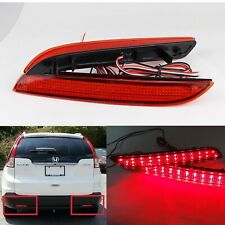 2x Luzes de freio traseiras refletoras de para-choque LED lente vermelha para 2012-2014 Honda CR-V CRV comprar usado  Enviando para Brazil