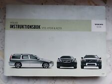 Volvo V70 V70R SC70 instruktionsbok (owners manual) 2006, używany na sprzedaż  PL