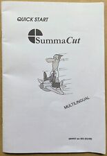 Máquina de corte de vinil SummaCut plotter início rápido manual multilíngue M19959 R3 comprar usado  Enviando para Brazil