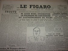 Journal aout 1945 d'occasion  Arras