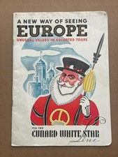 Cunard white star for sale  RINGWOOD