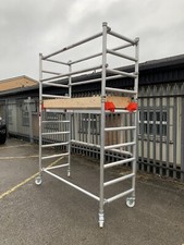 Folding aluminium scaffold for sale  BRADFORD