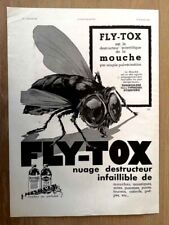 Publicité 1937 flytox d'occasion  Bordeaux-