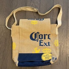 Toalha de cerveja piquenique praia corona estopa bolsa de ombro alça aba satchel, usado comprar usado  Enviando para Brazil