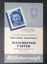Programme sheffield wednesday for sale  BEDFORD