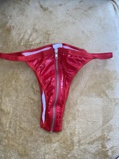 Red pvc zip for sale  DUKINFIELD