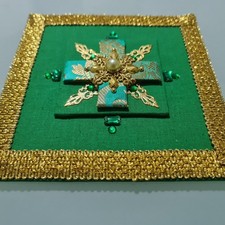 Palla copricalice verde usato  Pomigliano d'Arco