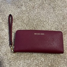 Carteira Michael Kors acordeão com zíper couro marrom comprar usado  Enviando para Brazil