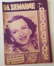 Semaine radiophonique 46 d'occasion  Vénissieux