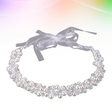 Cerchietto perla sposa usato  Spedire a Italy
