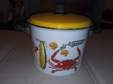Vtg enamelware seafood for sale  Rye