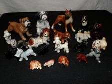 Lote de estatuetas de cachorro vintage Poodle Bulldog e mais LOTE ENORME cachorros [fa141] comprar usado  Enviando para Brazil