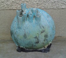 Vase sculpture raku d'occasion Vase sculpture raku d'occasion  Annemasse