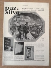 Publicité 1930 paz d'occasion  Bordeaux-
