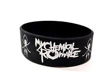 Pulseiras de música banda rock - My Chemical Romance pulseira de silicone pulseira punk comprar usado  Enviando para Brazil