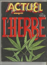 Actuel herbe 1974 d'occasion  Lannion