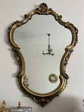 Specchio dorato barocchetto usato  Novi Ligure
