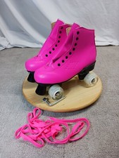 Patins femininos 44 couro bovino rosa cano alto clássico rolo de duas fileiras LED comprar usado  Enviando para Brazil