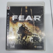 Fear First Meeting Assault Recon FEAR PlayStation 3 jogo na caixa 100% completo PS3 comprar usado Fear First Meeting Assault Recon FEAR PlayStation 3 jogo na caixa 100% completo PS3 comprar usado  Enviando para Brazil