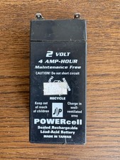 JP Powercell 2v 4.5Ah bateria de gel de chumbo-ácido selada 5510033 carro barco controle remoto buggy comprar usado  Enviando para Brazil