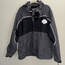 Calça Jaqueta de Moto Harley-Davidson Masculina Rain Suit Cinza Preta GG comprar usado  Enviando para Brazil