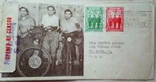 AUSTRÁLIA 1940 ÍNDIA VOLTA AO MUNDO ILUSTRADO PASSEIO DE BICICLETA CAPA E CARTA comprar usado  Enviando para Brazil