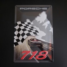 Plaque métal porsche d'occasion  Nice-
