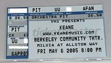 Keane ticket stub for sale  USA