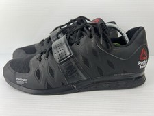 Reebok Crossfit Sneakers Mens US 11 Black P75 PowerBax CF74 Gym Weightlifting comprar usado  Enviando para Brazil