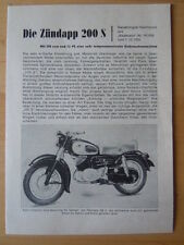 Zündapp prospekt 1955 gebraucht kaufen  Wiesloch