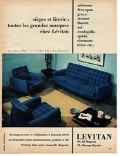 1956 advertising levitan d'occasion  Expédié en Belgium