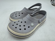 Crocs Crocband Classic Wsuwane Casual Gumowe chodaki Damskie Szare Slingback - 7 na sprzedaż  Wysyłka do Poland