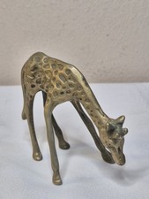 Boneco girafa feito à mão de bronze arte ídolo decoração para casa vintage  comprar usado  Enviando para Brazil