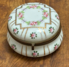 Porcelain trinket box for sale  Clarksboro